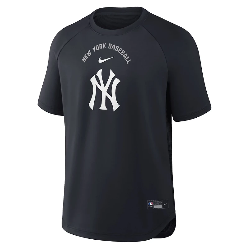 Nike New York Yankees Authentic Collection Batting Practice Pre-Game Raglan Dri-FIT Top