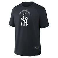 Nike New York Yankees Authentic Collection Batting Practice Pre-Game Raglan Dri-FIT Top