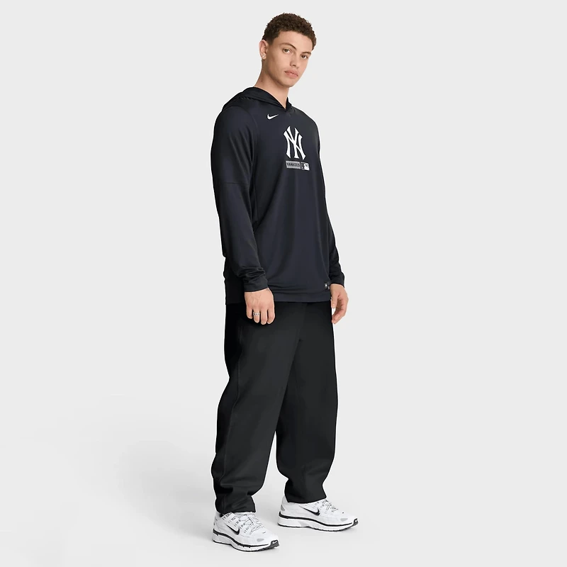 Nike New York Yankees Authentic Collection Dri-FIT Long Sleeve Hooded T-Shirt