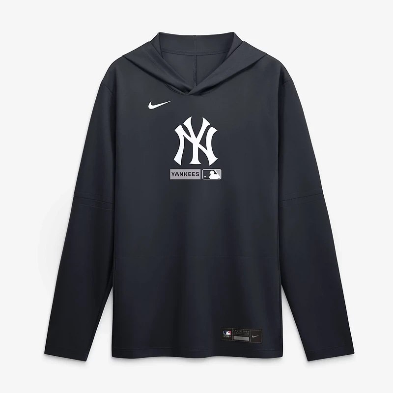 Nike New York Yankees Authentic Collection Dri-FIT Long Sleeve Hooded T-Shirt