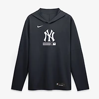 Nike New York Yankees Authentic Collection Dri-FIT Long Sleeve Hooded T-Shirt