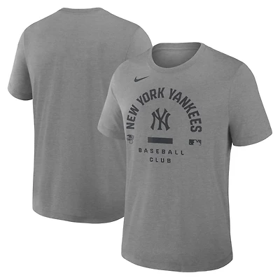 Nike New York Yankees Authentic Collection Early Work Tri-Blend Dri-FIT T-Shirt