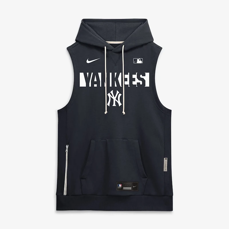 Nike New York Yankees Authentic Collection Standard Issue Dri-FIT Sleeveless Hoodie