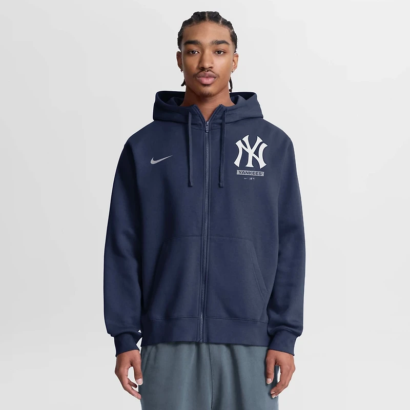 Nike New York Yankees Primetime Lockup Full-Zip Hoodie