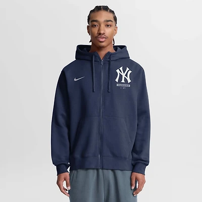 Nike New York Yankees Primetime Lockup Full-Zip Hoodie