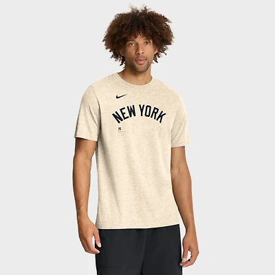 Nike New York Yankees Wordmark Tri-Blend T-Shirt