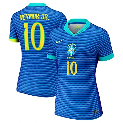 Nike Neymar Jr Brazil National Team 2024 Away Stadium Replica Player Jersey