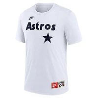 Nike Nolan Ryan Houston Astros Cooperstown Collection Name  Number Tri-Blend T-Shirt