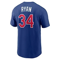 Nike Nolan Ryan Texas Rangers Cooperstown Collection Name  Number T-Shirt