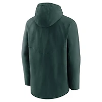 Nike Oakland Athletics Authentic Collection Performance Raglan Full-Zip Hoodie