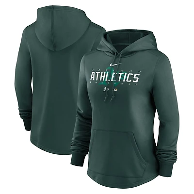 Nike Oakland Athletics Authentic Collection Pregame Performance Pullover Hoodie