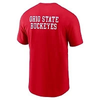 Nike Ohio State Buckeyes 2-Hit Stacked T-Shirt