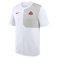 Nike Ohio State Buckeyes 2025 Sideline UV Performance Coach T-Shirt