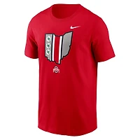 Nike Ohio State Buckeyes Campus Shape T-Shirt