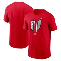 Nike Ohio State Buckeyes Campus Shape T-Shirt