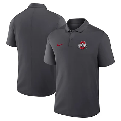 Nike Ohio State Buckeyes Primetime Victory Primary Logo Performance Polo