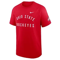 Nike Ohio State Buckeyes Ready Raglan Premium Performance T-Shirt