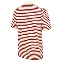 Nike Ohio State Buckeyes Solid Foundation Striped Performance Polo