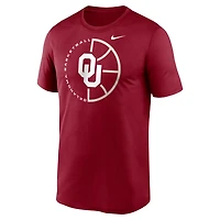Nike Oklahoma Sooners Legend Basketball Icon Performance T-Shirt