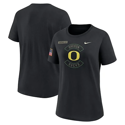 Nike Oregon Ducks 2025 Military Appreciation Dri-FIT T-Shirt