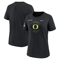 Nike Oregon Ducks 2025 Military Appreciation Dri-FIT T-Shirt