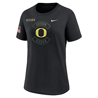 Nike Oregon Ducks 2025 Military Appreciation Dri-FIT T-Shirt