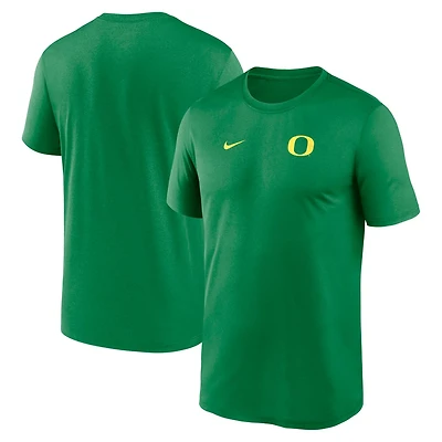 Nike Oregon Ducks 2025 Sideline Small Logo Legend Performance T-Shirt