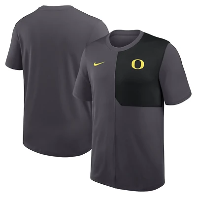 Nike Oregon Ducks 2025 Sideline UV Performance Coach T-Shirt