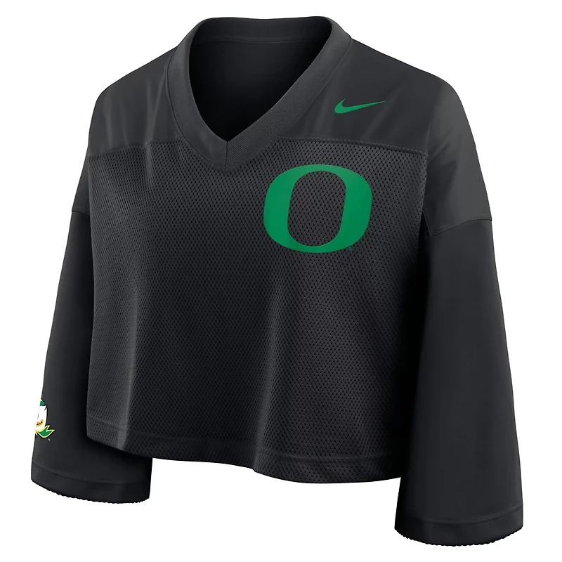 Nike Oregon Ducks Cropped Mesh Fashion Jersey