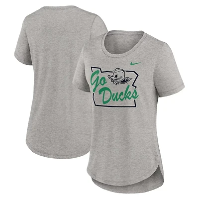 Nike Oregon Ducks Local Campus Location Mantra Tri-Blend T-Shirt