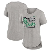 Nike Oregon Ducks Local Campus Location Mantra Tri-Blend T-Shirt