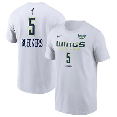 Nike Paige Bueckers Dallas Wings 2025 WNBA Draft Heroine Edition Name  Number T-Shirt