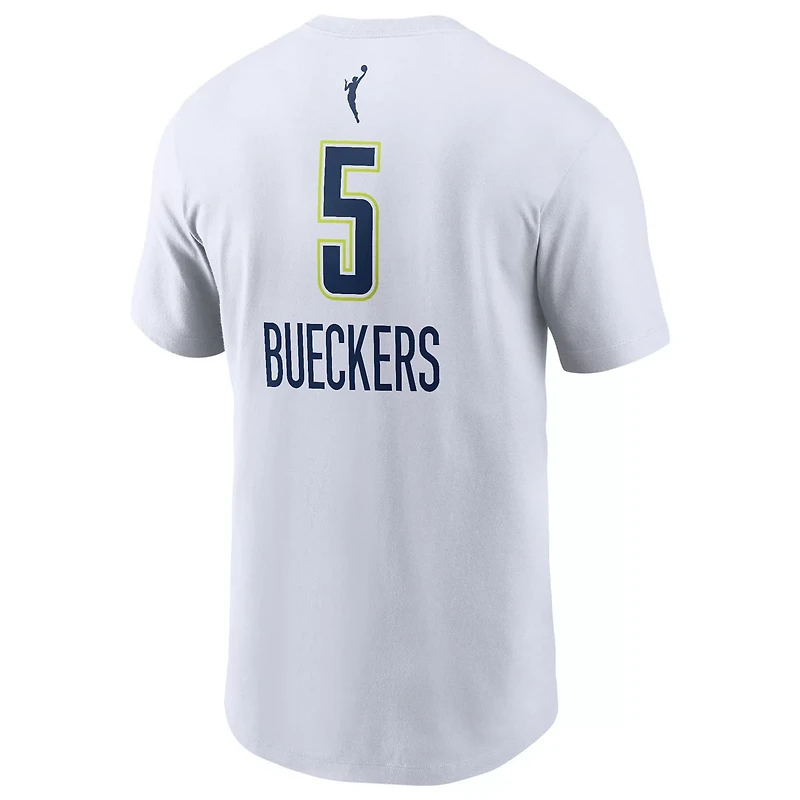 Nike Paige Bueckers Dallas Wings 2025 WNBA Draft Heroine Edition Name  Number T-Shirt