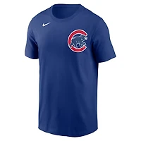 Nike Patrick Wisdom Chicago Cubs Player Name  Number T-Shirt