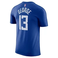 Nike Paul George LA Clippers Icon 2022/23 Name  Number T-Shirt