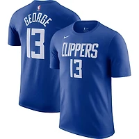 Nike Paul George LA Clippers Icon 2022/23 Name  Number T-Shirt