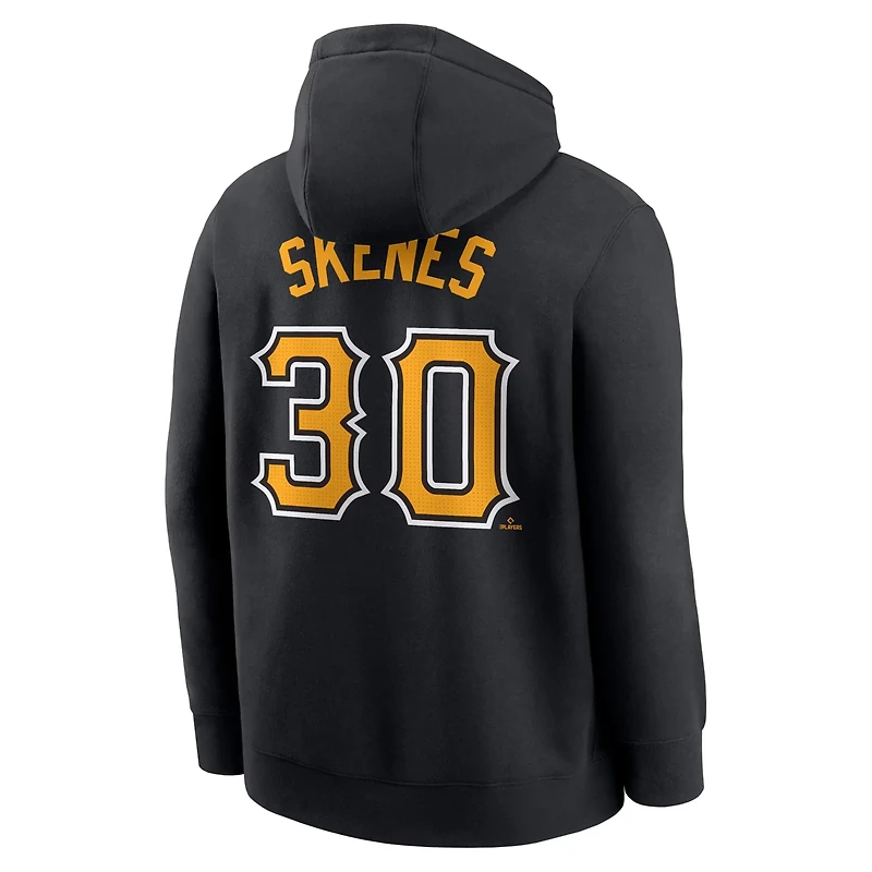 Nike Paul Skenes Pittsburgh Pirates Player Name Number Club Fleece Pullover Hoodie