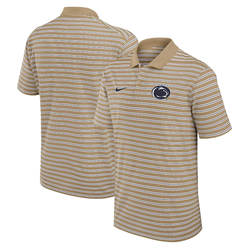 Nike Penn State Nittany Lions Athletic Prep Striped Dri-FIT Polo