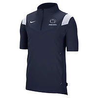 Nike Penn State Nittany Lions Coach Short Sleeve Quarter-Zip Jacket