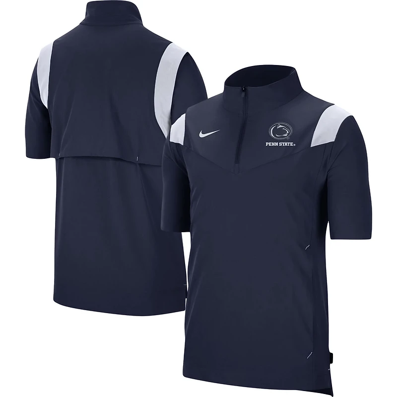 Nike Penn State Nittany Lions Coach Short Sleeve Quarter-Zip Jacket