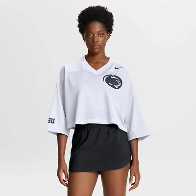 Nike Penn State Nittany Lions Cropped Mesh Dri-FIT Fashion Jersey
