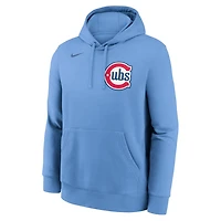 Nike Pete Crow-Armstrong Light Chicago Cubs Player Name  Number Club Fleece Pullover Hoodie