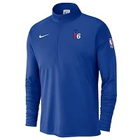Nike Philadelphia 76ers 2024 25 Courtside Performance Half-Zip Top