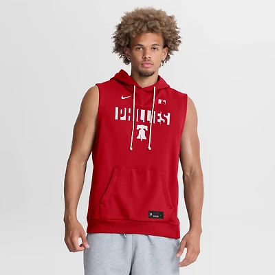 Nike Philadelphia Phillies Authentic Collection Standard Issue Dri-FIT Sleeveless Hoodie