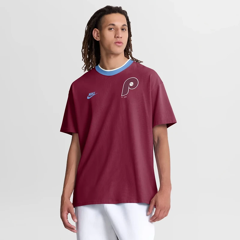 Nike Philadelphia Phillies Cooperstown Collection Ringer T-Shirt
