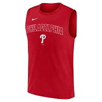 Nike Philadelphia Phillies Knockout Performance Muscle Tank Top