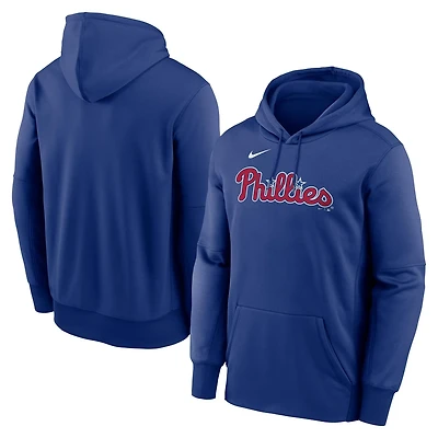 Nike Philadelphia Phillies Primary Wordmark Therma Hoodie