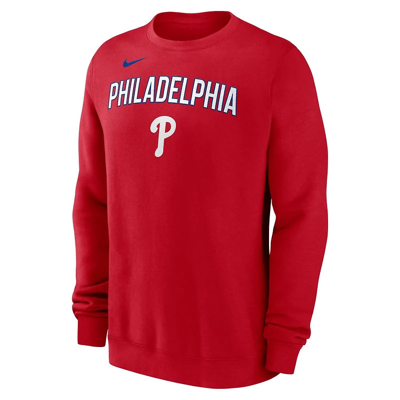 Nike Philadelphia Phillies Pullover Sweatshirt