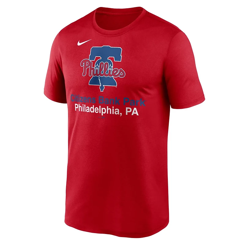 Nike Philadelphia Phillies Stadium Legend Performance T-Shirt