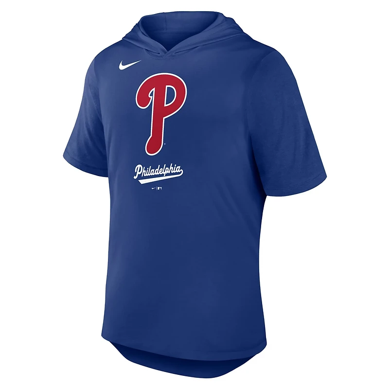 Nike Philadelphia Phillies Tri-Blend Hoodie T-Shirt